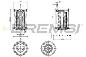 Bremsi FE0806 - BRAKE PADS