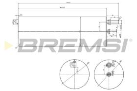 Bremsi FE0821 - BRAKE PADS