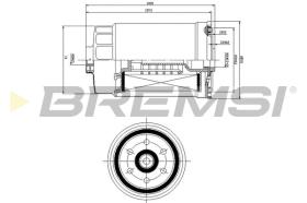 Bremsi FE0822 - BRAKE PADS