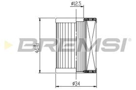 Bremsi FE1015 - BRAKE PADS