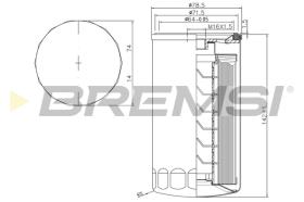 Bremsi FE1314 - BRAKE PADS