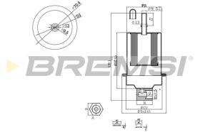 Bremsi FE1317 - BRAKE PADS