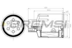 Bremsi FE1500 - BRAKE PADS