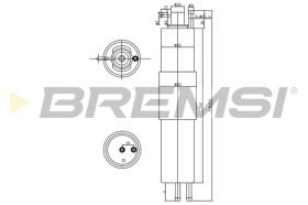 Bremsi FE1521 - BRAKE PADS