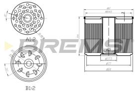 Bremsi FE1840 - BRAKE PADS