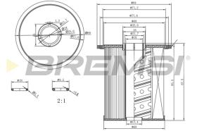 Bremsi FE1846 - BRAKE PADS