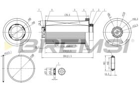 Bremsi FE1848 - BRAKE PADS