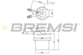 Bremsi FE1889 - BRAKE PADS