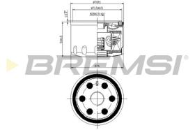 Bremsi FL0140 - BRAKE PADS