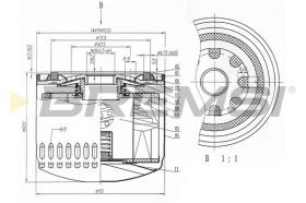 Bremsi FL0320 - BRAKE PADS