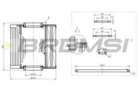 Bremsi FL1289 - BRAKE PADS