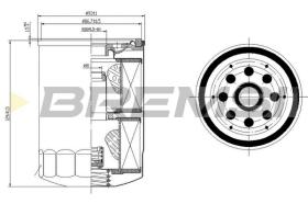 Bremsi FL1422 - BRAKE PADS