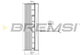 Bremsi FL1735 - BRAKE PADS