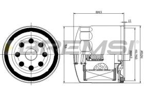 Bremsi FL1771 - BRAKE PADS