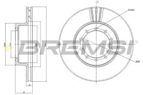 Bremsi CD5103V - BRAKE PADS