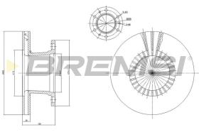 Bremsi CD5112V - BRAKE PADS