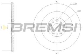 Bremsi CD5156S - BRAKE PADS