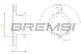 Bremsi CD5188V - BRAKE PADS