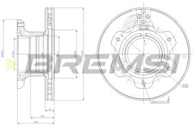 Bremsi CD5208V - BRAKE PADS