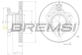 Bremsi CD5209V - BRAKE PADS