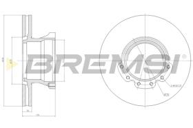 Bremsi CD5226V - BRAKE PADS