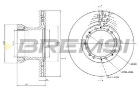 Bremsi CD5256V - BRAKE PADS