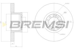 Bremsi CD5303S - BRAKE PADS