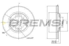 Bremsi CD6195S - BRAKE PADS