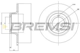 Bremsi CD6696S - BRAKE PADS