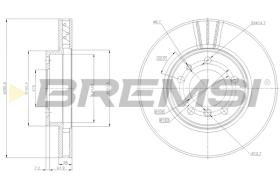 Bremsi CD6712V - BRAKE PADS