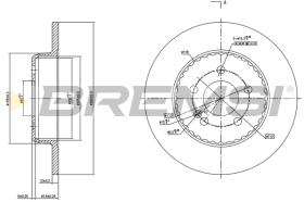 Bremsi CD7317S - BRAKE PADS