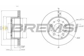 Bremsi CD7321V - BRAKE PADS