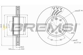 Bremsi CD7324V - BRAKE PADS