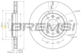 Bremsi CD7326V - BRAKE PADS