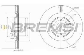 Bremsi CD7327V - BRAKE PADS