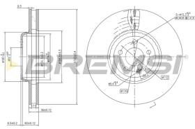 Bremsi CD7329V - BRAKE PADS