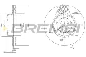 Bremsi CD7331V - BRAKE PADS