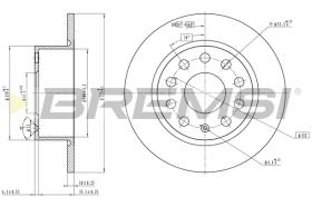 Bremsi CD7334S - BRAKE PADS