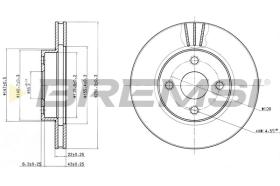 Bremsi CD7335V - BRAKE PADS