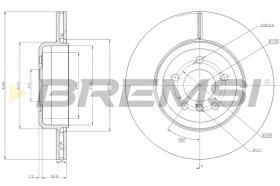 Bremsi CD8037V - BRAKE PADS