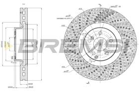 Bremsi CD8051V - BRAKE PADS