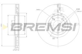 Bremsi CD8237V - BRAKE PADS