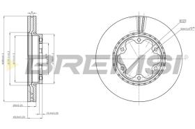 Bremsi CD8269V - BRAKE PADS