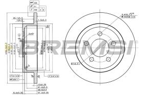 Bremsi CD8288S - BRAKE PADS