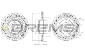 Bremsi CD8427V - BRAKE PADS