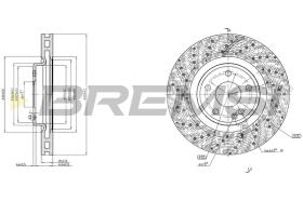 Bremsi CD8559V - BRAKE PADS