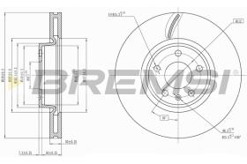 Bremsi CD8596V - BRAKE PADS