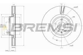 Bremsi CD8598V - BRAKE PADS