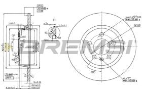 Bremsi CD8691S - BRAKE PADS