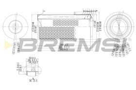 Bremsi FA1669 - BRAKE PADS